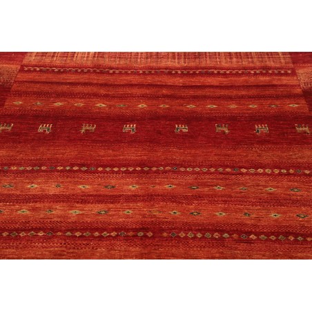 Tappeto Siva Pakistan marrone giallo 165x248