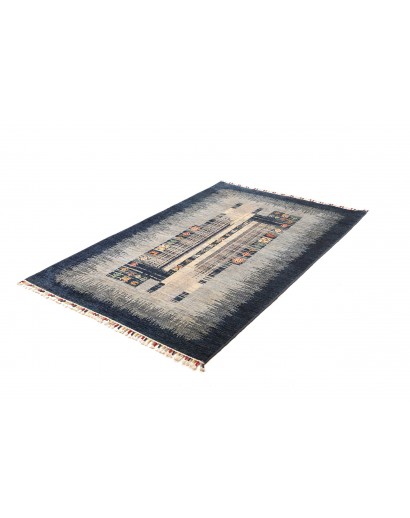 Tappeto Siva Pakistan beige grigio 122x185