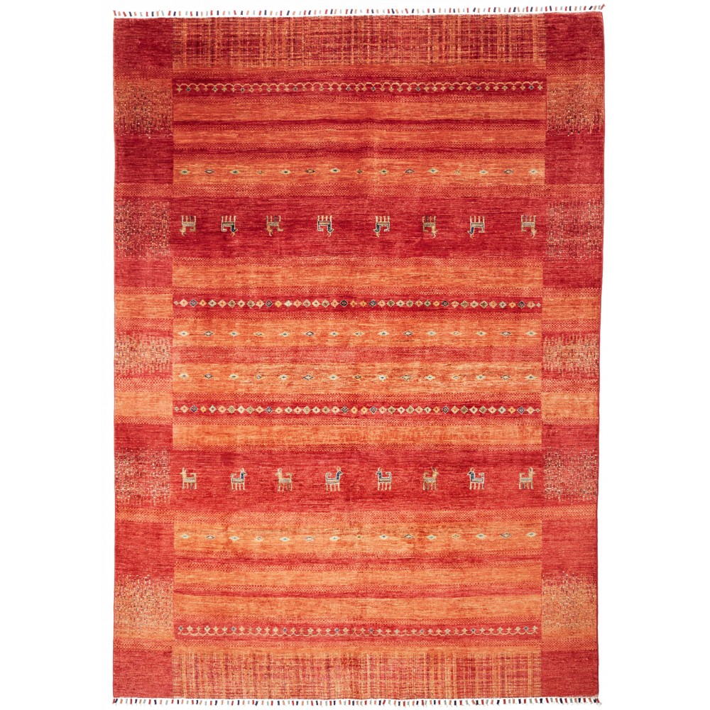 Tappeto Siva Pakistan rosso 212x303