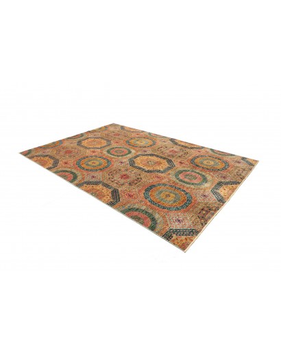 Tappeto Mamlouk Pakistan marrone grigio 201x299