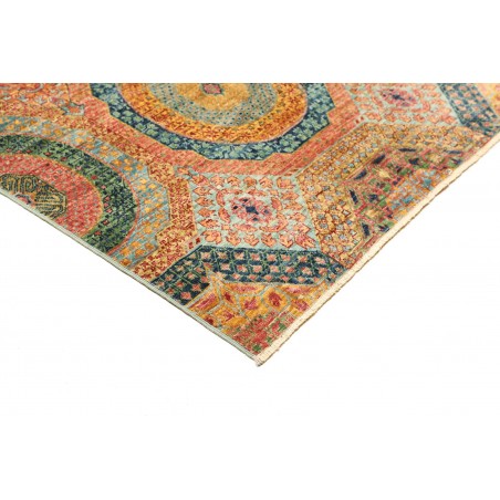 Tappeto Mamlouk Pakistan marrone grigio 201x299
