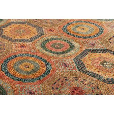 Tappeto Mamlouk Pakistan marrone grigio 201x299