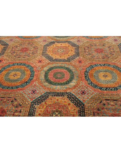 Tappeto Mamlouk Pakistan marrone grigio 201x299