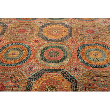 Tappeto Mamlouk Pakistan marrone grigio 201x299