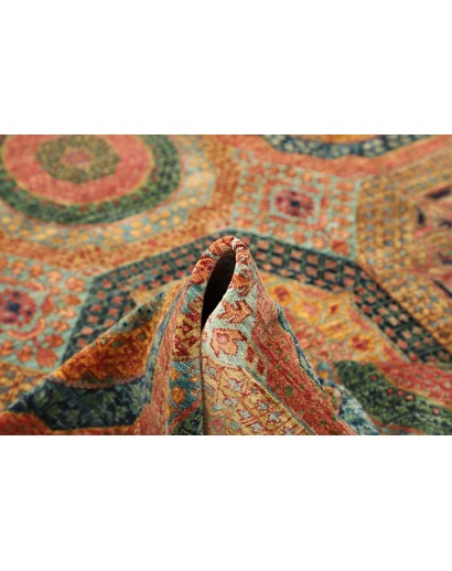 Tappeto Mamlouk Pakistan marrone grigio 201x299