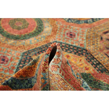 Tappeto Mamlouk Pakistan marrone grigio 201x299