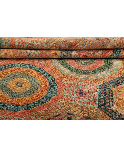 Tappeto Mamlouk Pakistan marrone grigio 201x299