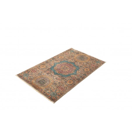 Tappeto Mamlouk Pakistan bianco grigio 79x127