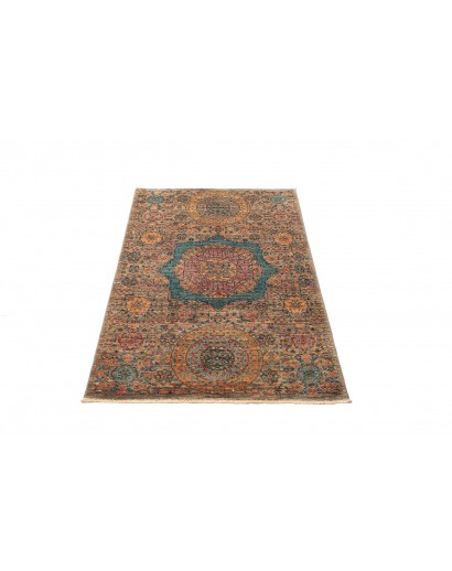 Tappeto Mamlouk Pakistan bianco grigio 79x127