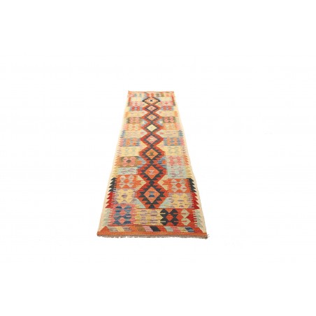 Tappeto Kilim Afghanistan marrone 78x286