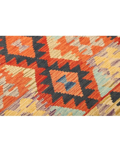 Tappeto Kilim Afghanistan marrone 78x286