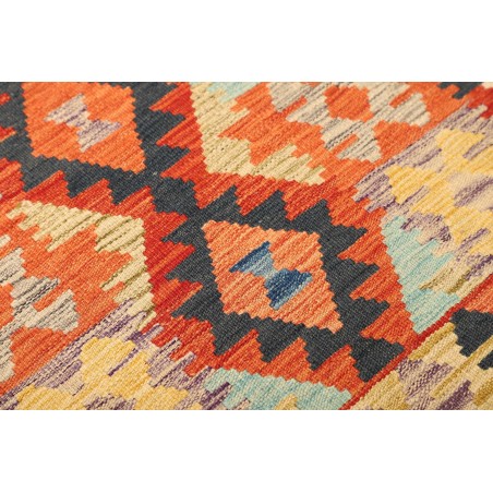 Tappeto Kilim Afghanistan marrone 78x286