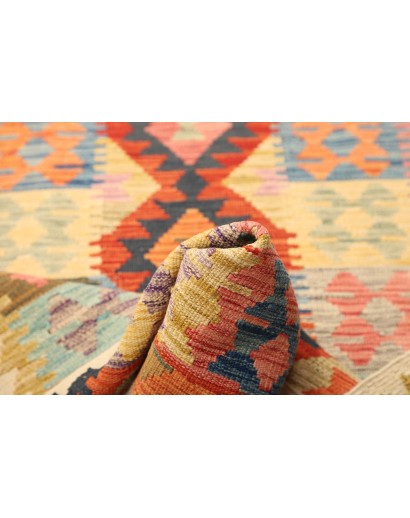 Tappeto Kilim Afghanistan marrone 78x286