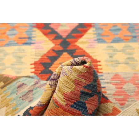 Tappeto Kilim Afghanistan marrone 78x286