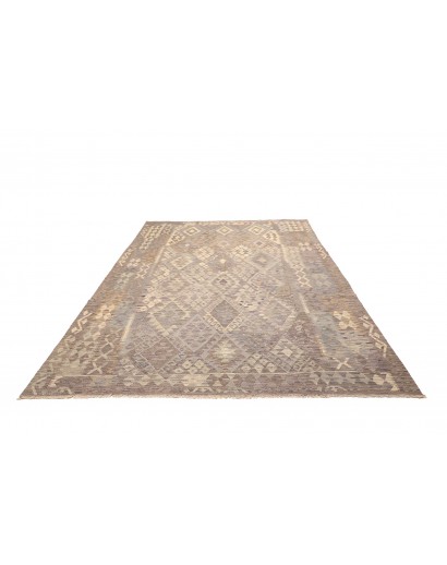 Tappeto Kilim Afghanistan azzurro 212x293