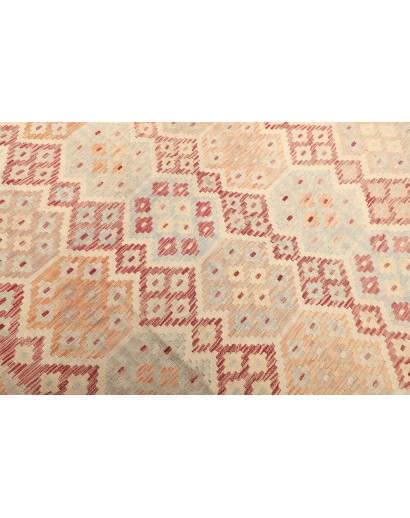 Tappeto Kilim Afghanistan giallo rosso 194x289