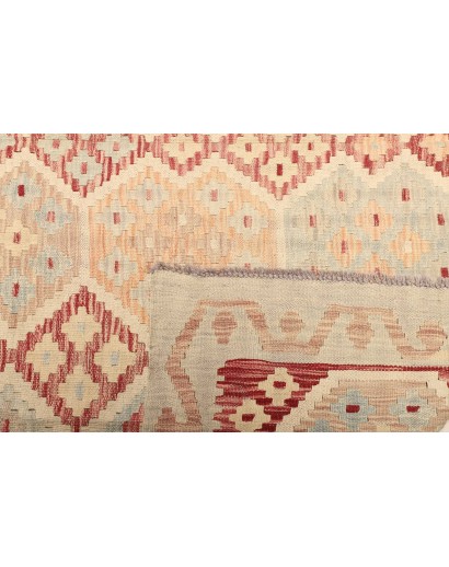 Tappeto Kilim Afghanistan giallo rosso 194x289