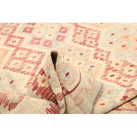 Tappeto Kilim Afghanistan giallo rosso 194x289