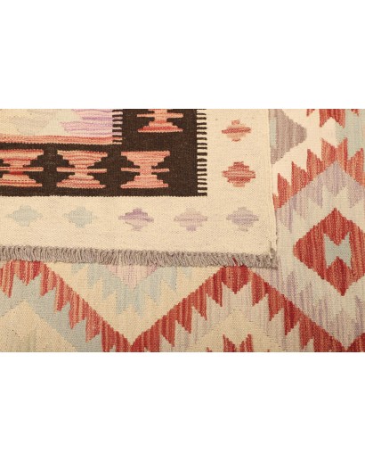 Tappeto Kilim Afghanistan giallo 200x295