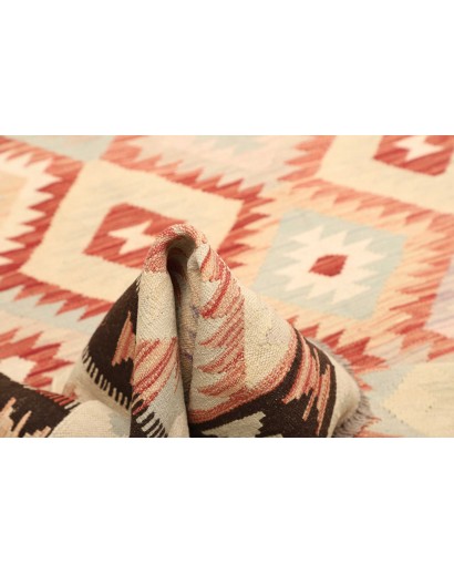 Tappeto Kilim Afghanistan giallo 200x295