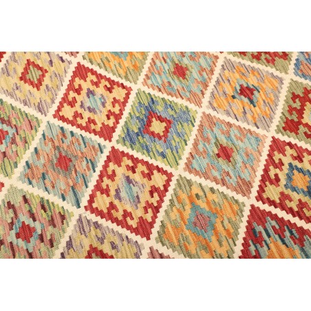 Tappeto Kilim Afghanistan marrone 203x287