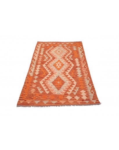 Tappeto Kilim Afghanistan arancione 97x156
