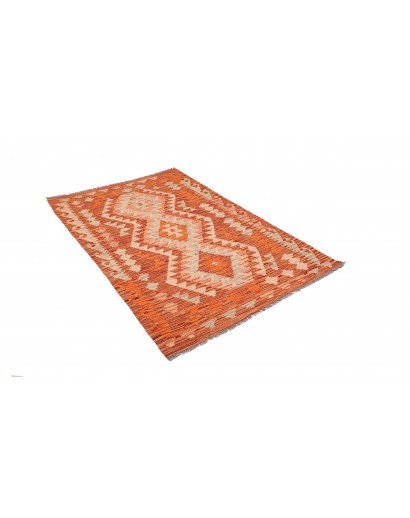 Tappeto Kilim Afghanistan arancione 97x156