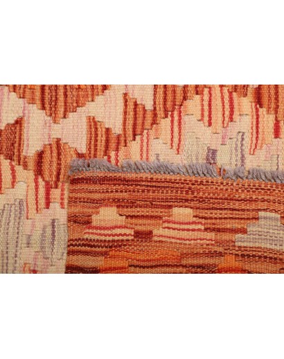 Tappeto Kilim Afghanistan arancione 97x156