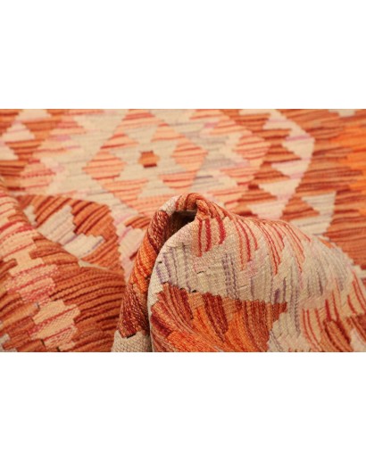 Tappeto Kilim Afghanistan arancione 97x156