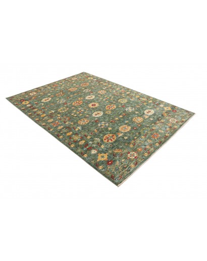 Tappeto Zigler Fine Pakistan bianco azzurro 168x239