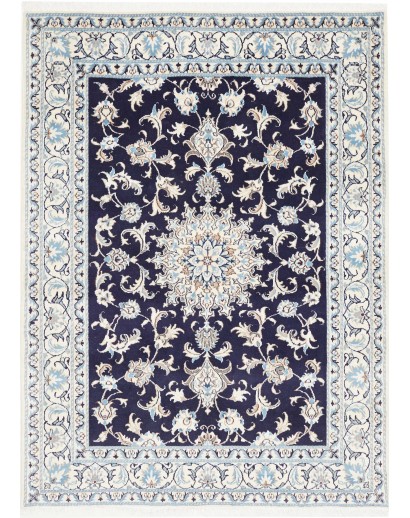 Tappeto Nain Kashmar Persia grigio 150x200