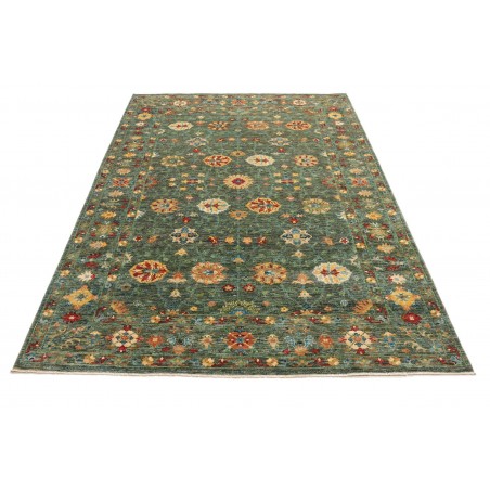 Tappeto Zigler Fine Pakistan bianco azzurro 168x239