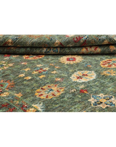 Tappeto Zigler Fine Pakistan bianco azzurro 168x239
