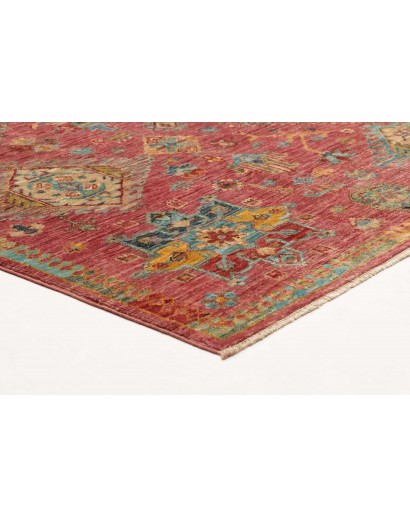 Tappeto Tribal Pakistan rosso giallo 173x244