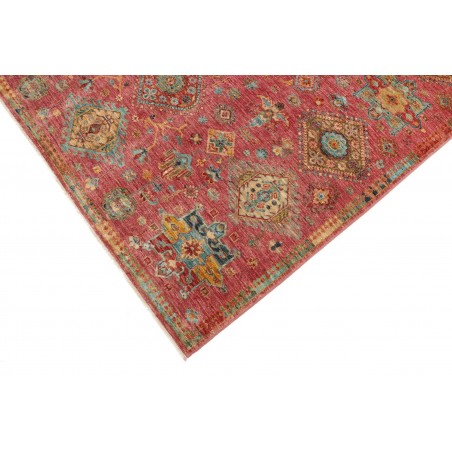 Tappeto Tribal Pakistan rosso giallo 173x244