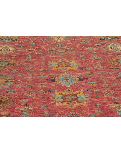 Tappeto Tribal Pakistan rosso giallo 173x244