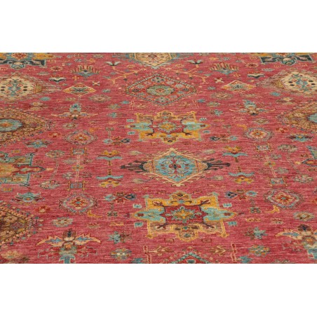 Tappeto Tribal Pakistan rosso giallo 173x244