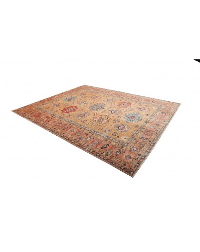 Tappeto Kazak Fine Pakistan marrone grigio 253x307