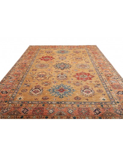 Tappeto Kazak Fine Pakistan marrone grigio 253x307