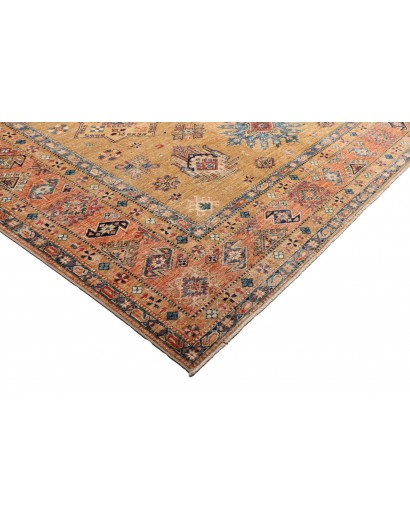 Tappeto Kazak Fine Pakistan marrone grigio 253x307