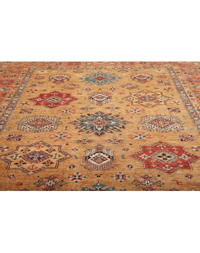 Tappeto Kazak Fine Pakistan marrone grigio 253x307