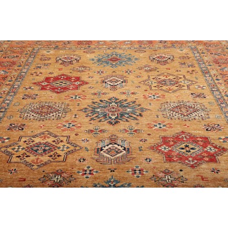 Tappeto Kazak Fine Pakistan marrone grigio 253x307