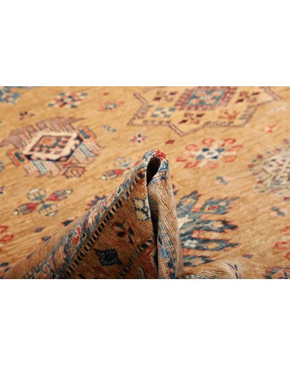Tappeto Kazak Fine Pakistan marrone grigio 253x307