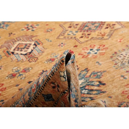 Tappeto Kazak Fine Pakistan marrone grigio 253x307