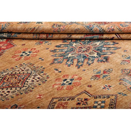 Tappeto Kazak Fine Pakistan marrone grigio 253x307