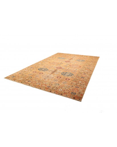 Tappeto Kazak Fine Pakistan marrone grigio 251x356