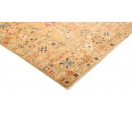 Tappeto Kazak Fine Pakistan marrone grigio 251x356