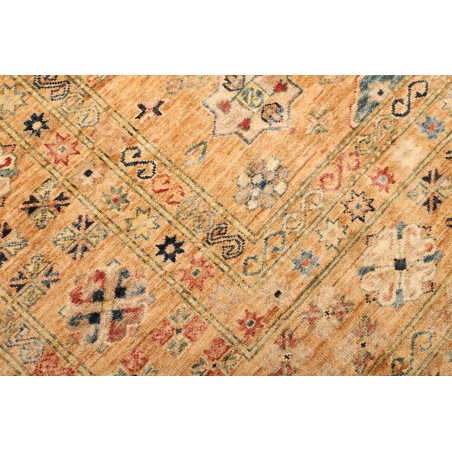 Tappeto Kazak Fine Pakistan marrone grigio 251x356