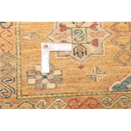Tappeto Kazak Fine Pakistan marrone grigio 251x356