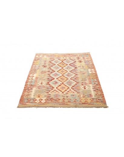Tappeto Kilim Afghanistan marrone 98x137